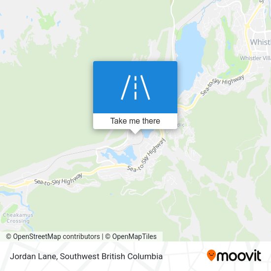 Jordan Lane map