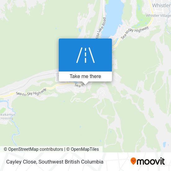 Cayley Close map