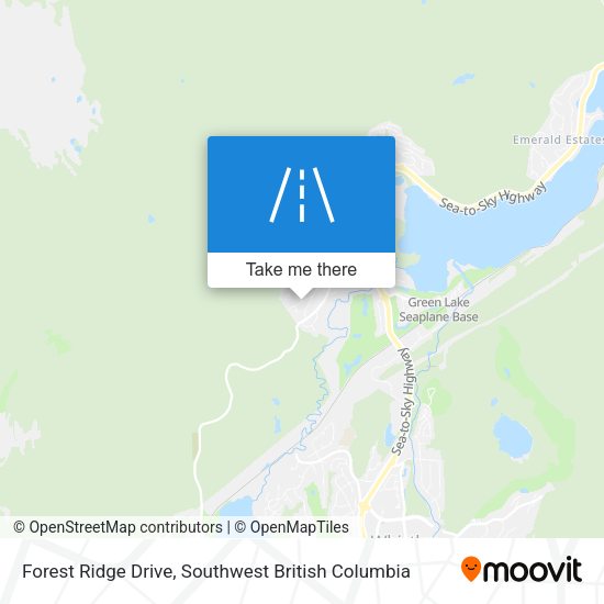 Forest Ridge Drive map