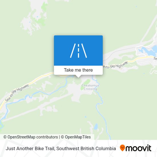 Just Another Bike Trail map