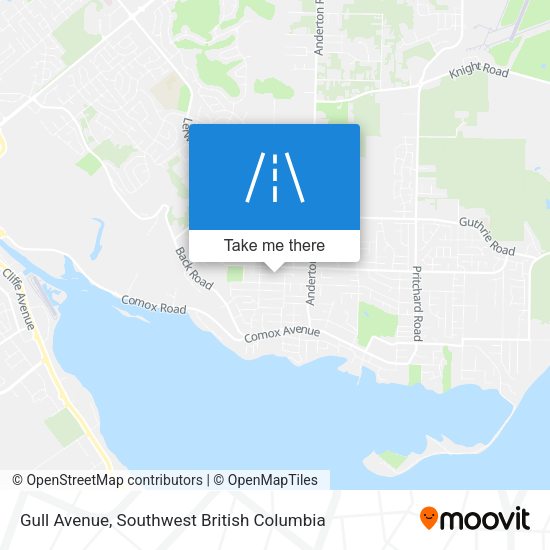 Gull Avenue map