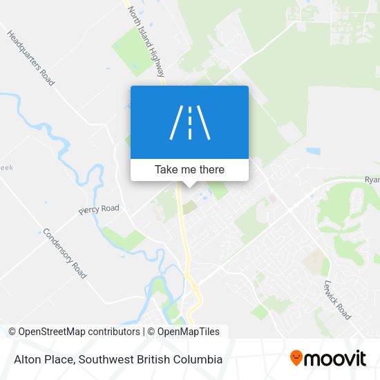Alton Place map
