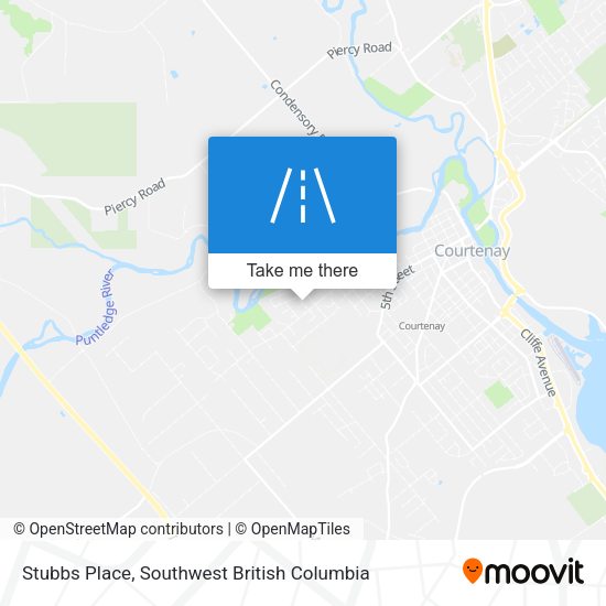 Stubbs Place map