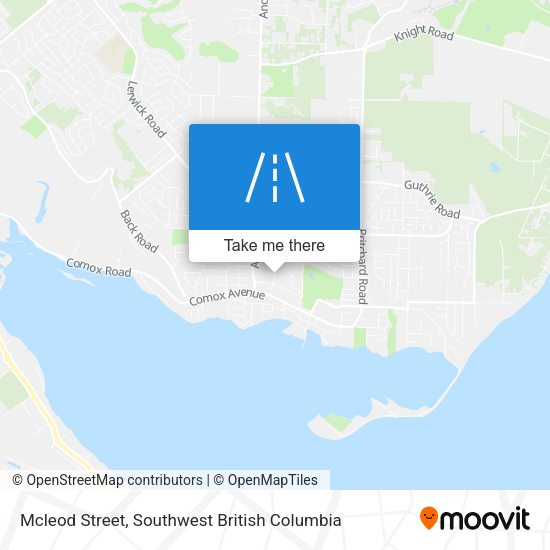 Mcleod Street map