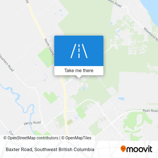 Baxter Road plan