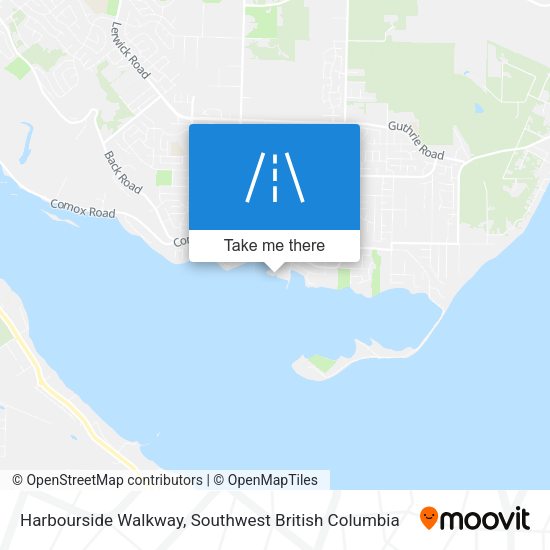 Harbourside Walkway map