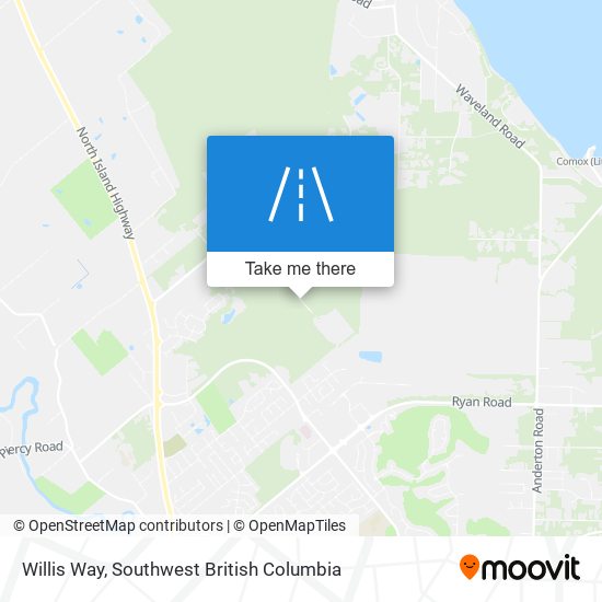 Willis Way map