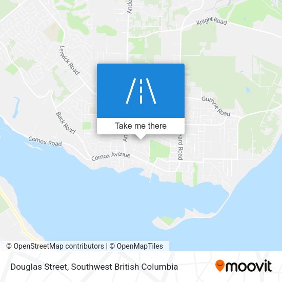 Douglas Street map