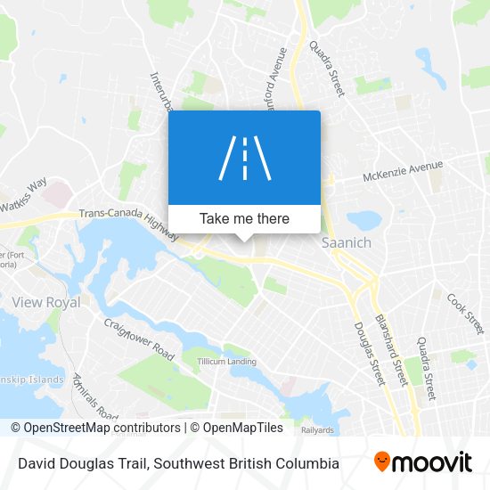 David Douglas Trail map