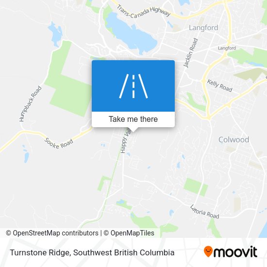 Turnstone Ridge map