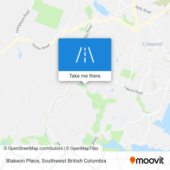 Blakeon Place map