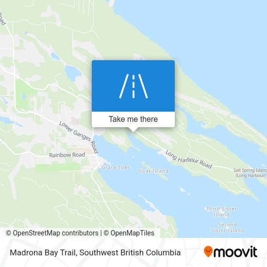 Madrona Bay Trail map