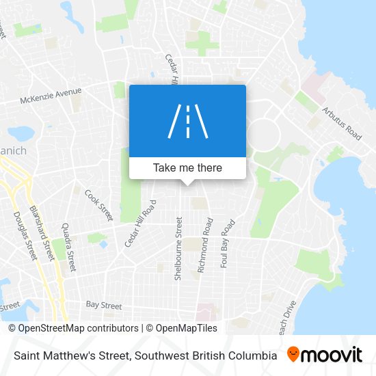Saint Matthew's Street map