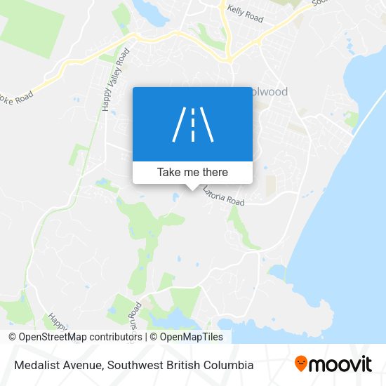 Medalist Avenue map