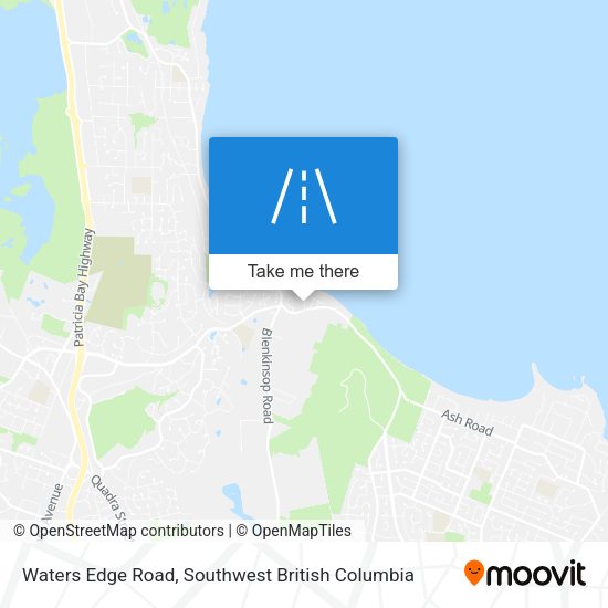 Waters Edge Road map