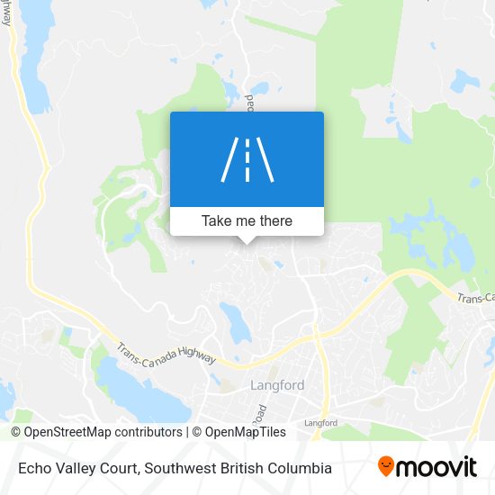 Echo Valley Court map