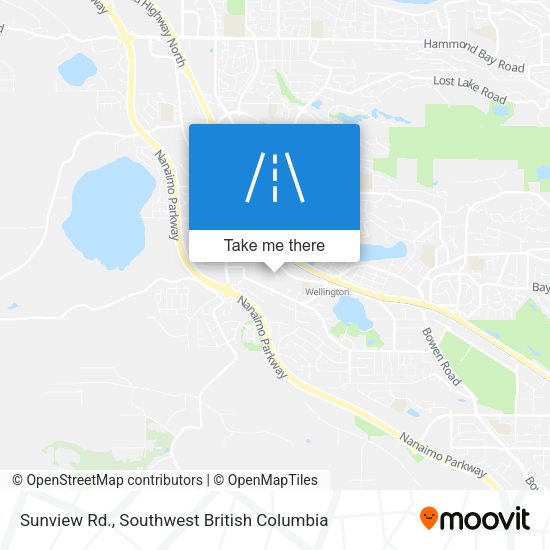 Sunview Rd. map