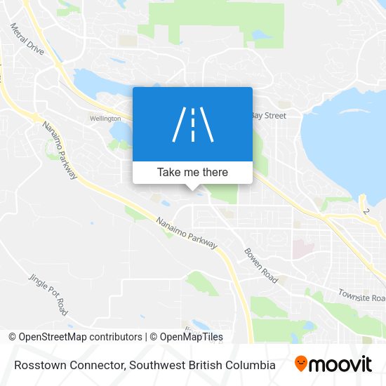 Rosstown Connector map