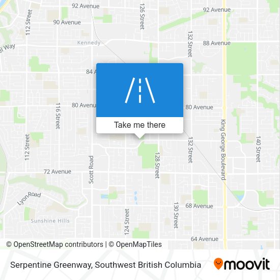 Serpentine Greenway plan