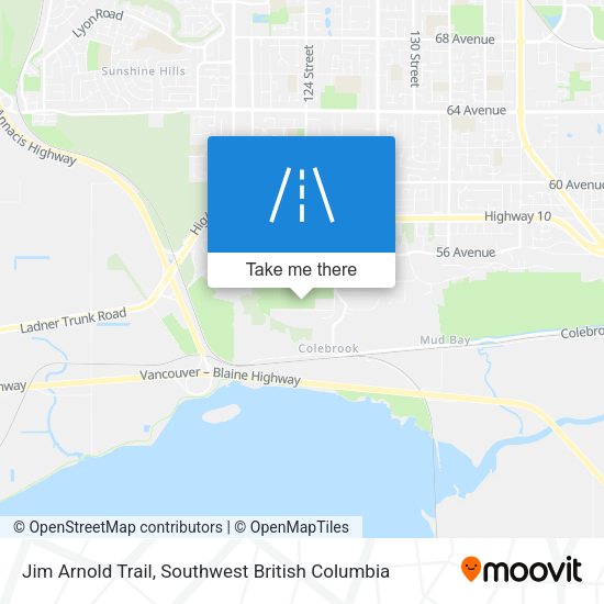 Jim Arnold Trail map