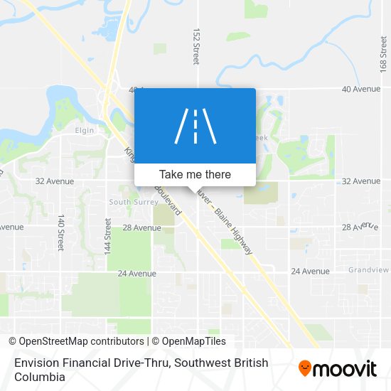 Envision Financial Drive-Thru map