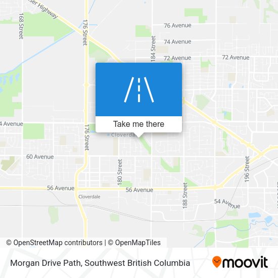 Morgan Drive Path plan