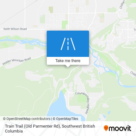 Train Trail (Old Parmenter Rd) map