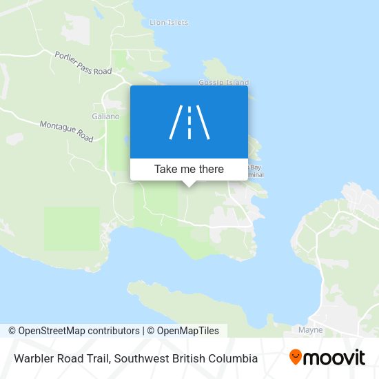 Warbler Road Trail plan
