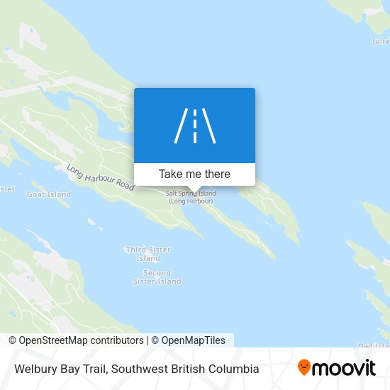 Welbury Bay Trail map