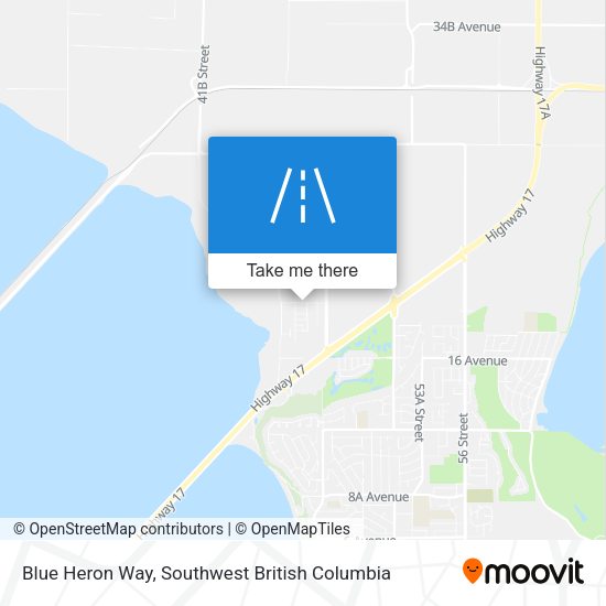 Blue Heron Way plan