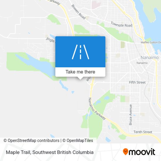Maple Trail map