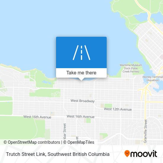 Trutch Street Link map