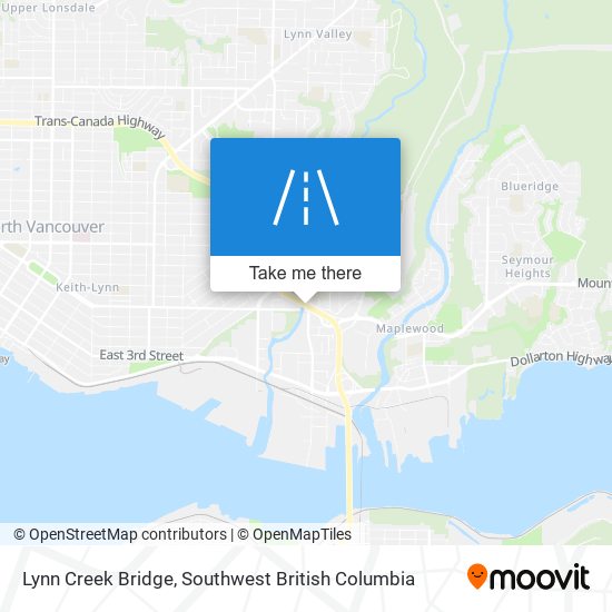 Lynn Creek Bridge plan