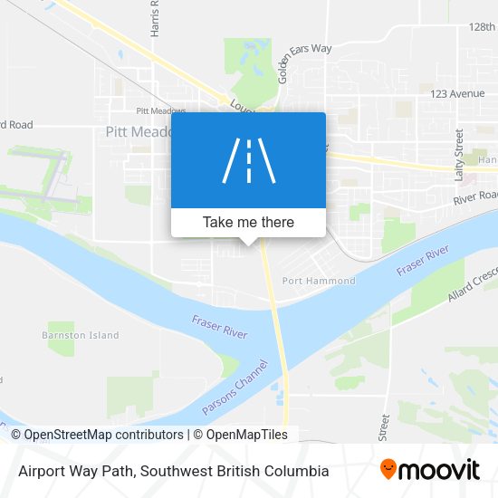 Airport Way Path plan