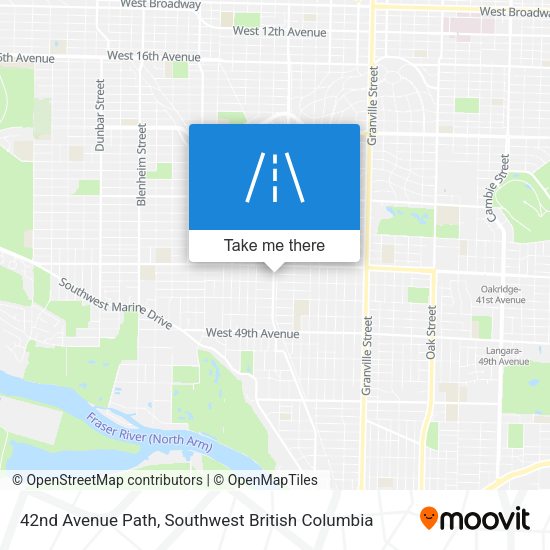 42nd Avenue Path plan