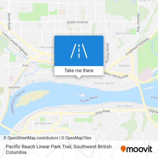 Pacific Reach Linear Park Trail map