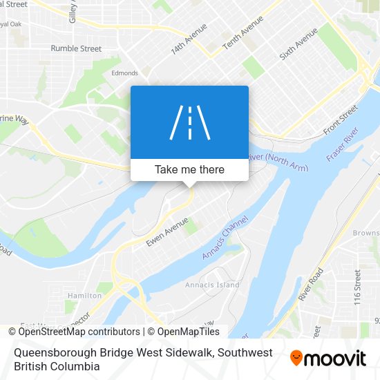 Queensborough Bridge West Sidewalk plan