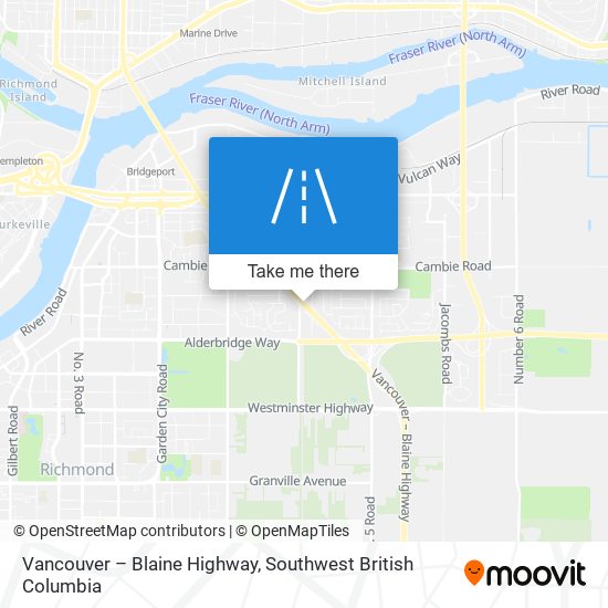 Vancouver – Blaine Highway plan