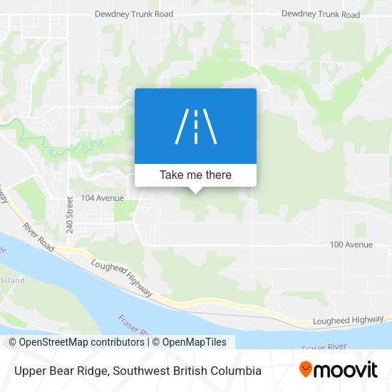 Upper Bear Ridge plan