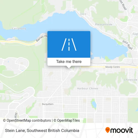 Stein Lane map