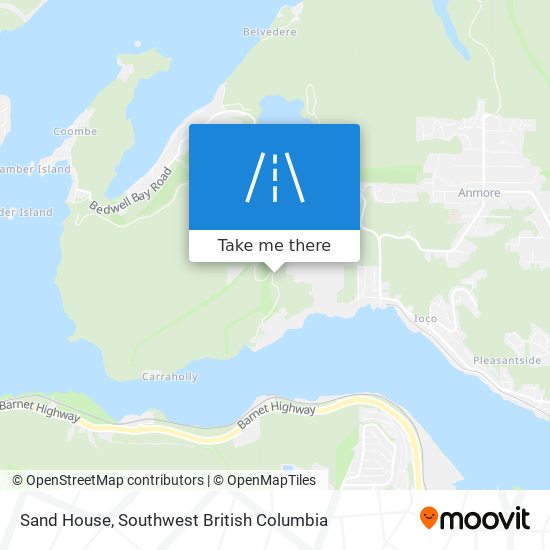 Sand House map