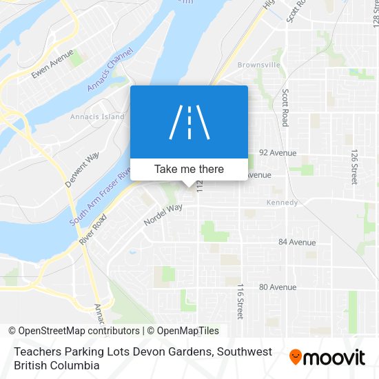 Teachers Parking Lots Devon Gardens plan