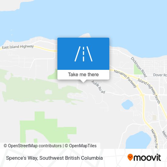 Spence's Way map