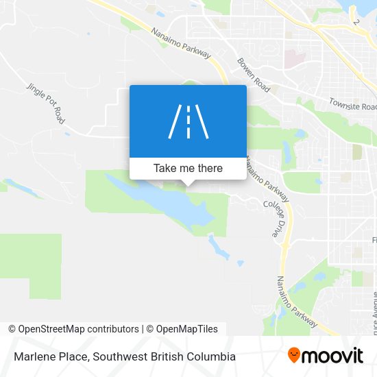 Marlene Place map