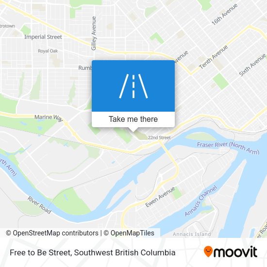 Free to Be Street map