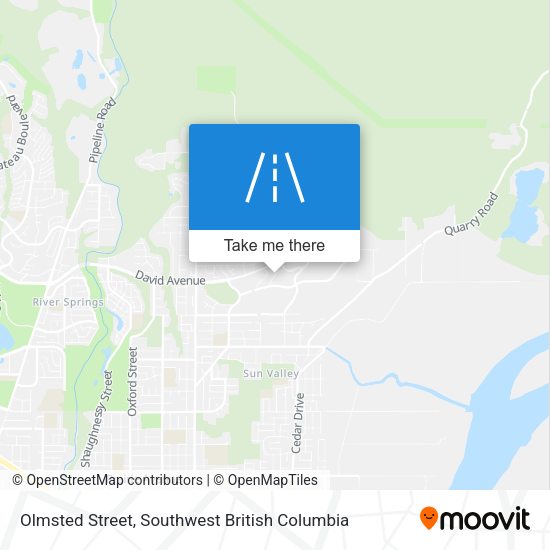 Olmsted Street plan