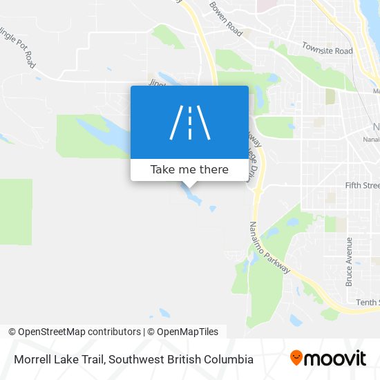 Morrell Lake Trail map