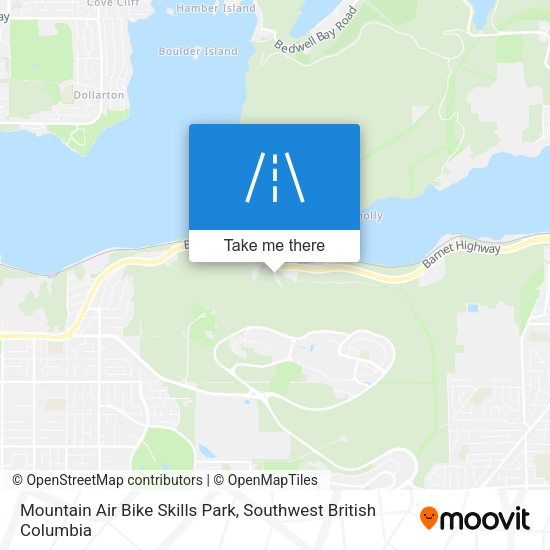 Mountain Air Bike Skills Park map