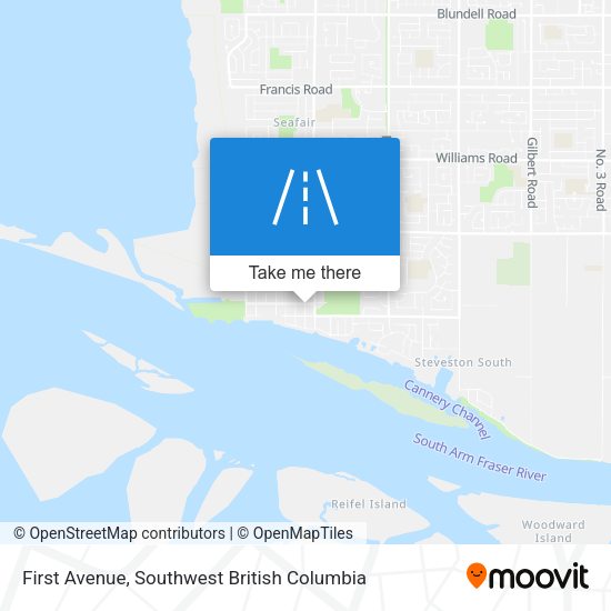 First Avenue map