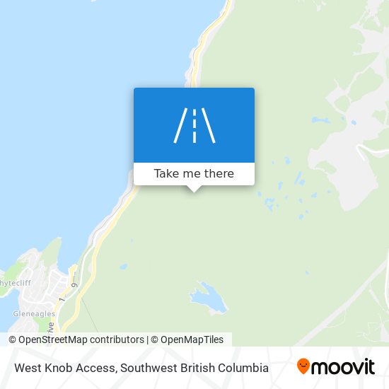 West Knob Access plan